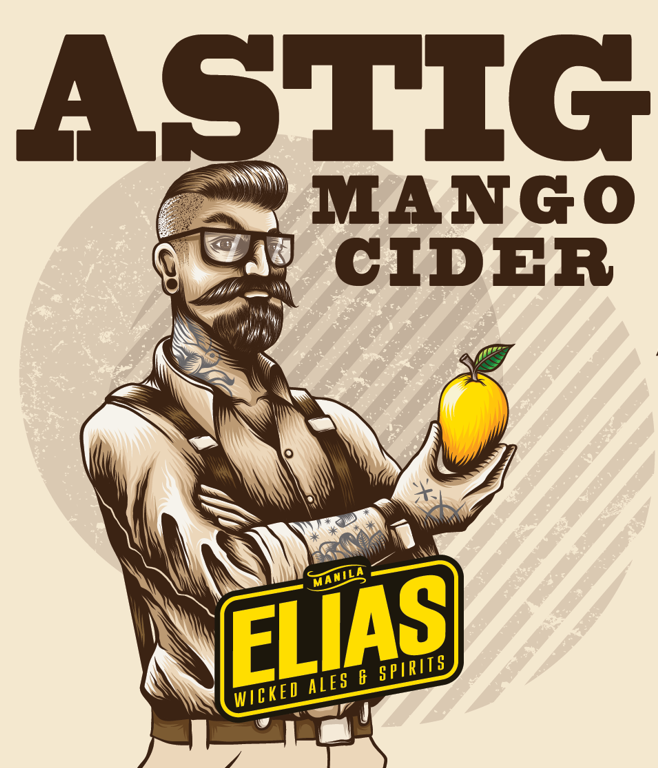 Astig Mango Hard Cider - Elias Wicked Ales & Spirits